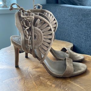 Tory Burch Suede Leyla Sandal